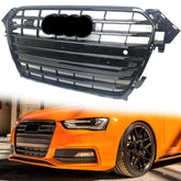 Schwarz Kühlergrill Front Grill für AUDI A4 S4 B8.5 8K Serien S Line S4 Facelift 2011-2015 fg206